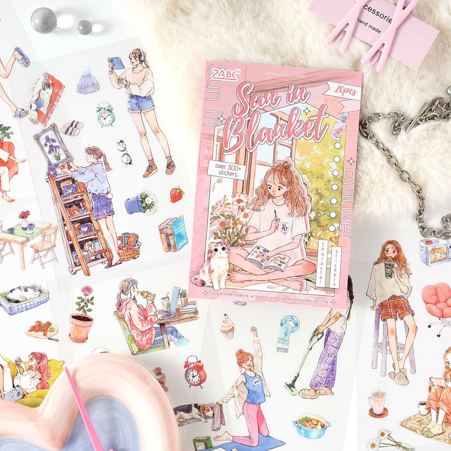 Chasing the Ordinary Series PET Sticker Book 20PCS - Image 4