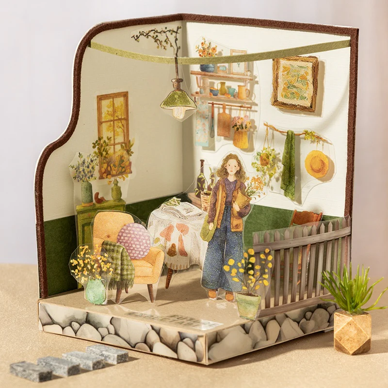 Chasing the Ordinary Series PET Sticker Book 20PCS - Image 48