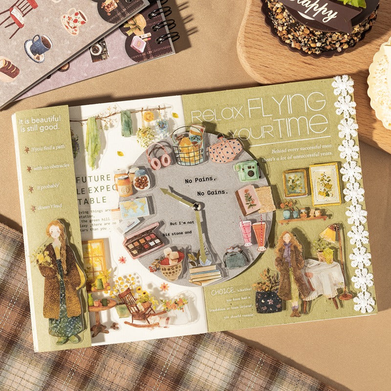 Chasing the Ordinary Series PET Sticker Book 20PCS - Image 49