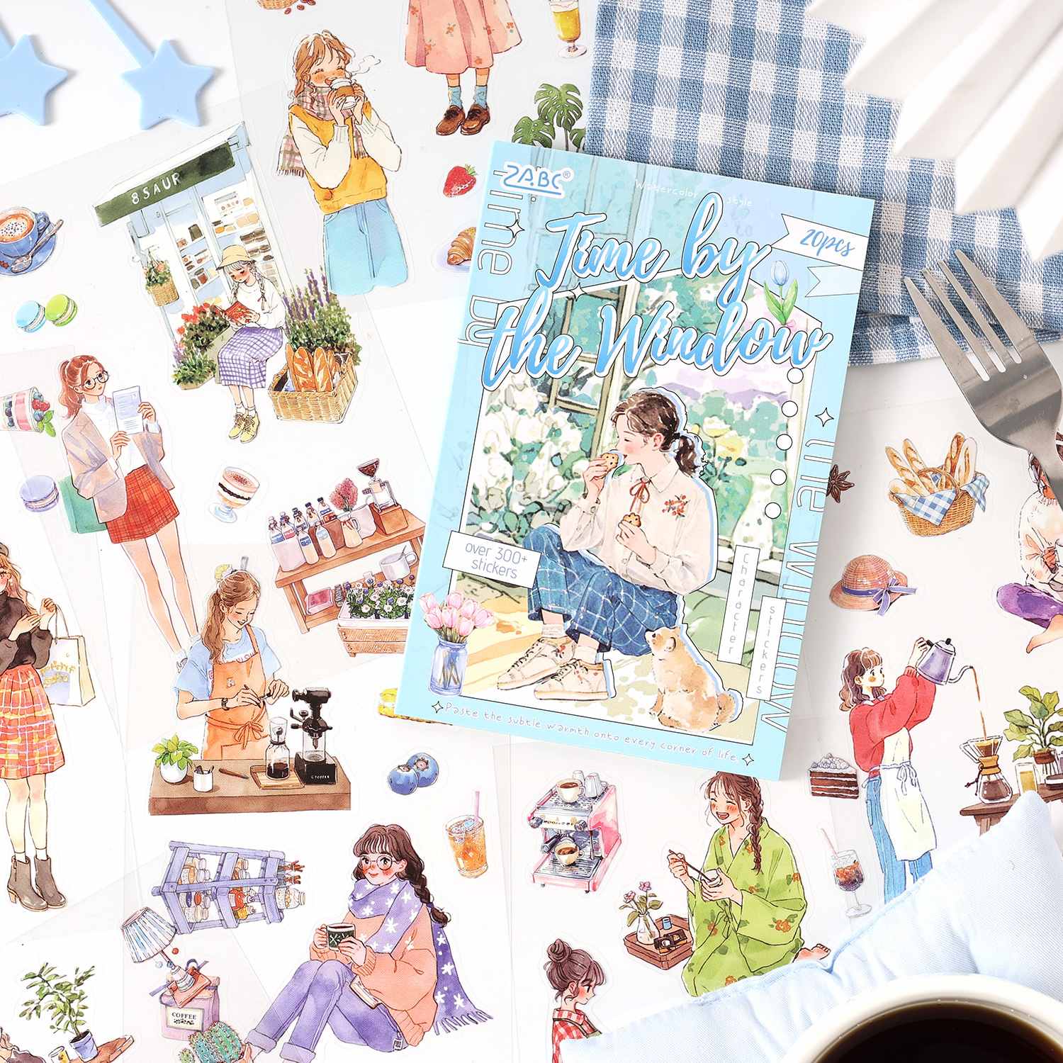 Chasing the Ordinary Series PET Sticker Book 20PCS - Image 5