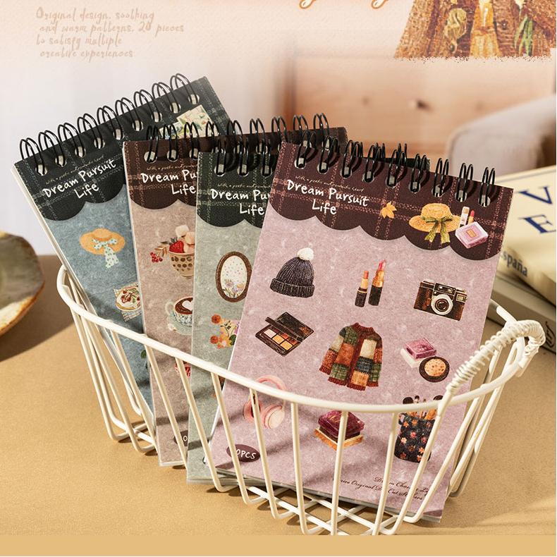 Chasing the Ordinary Series PET Sticker Book 20PCS - Image 53