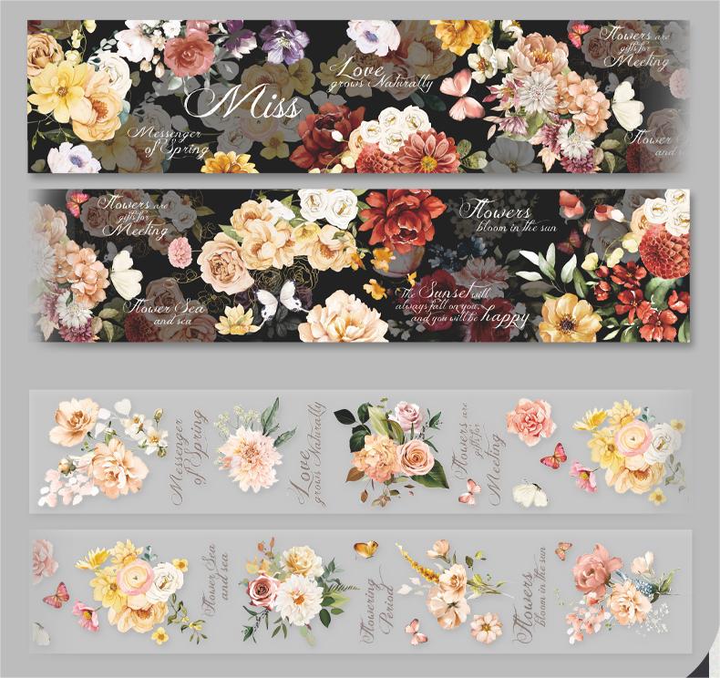 Color Flower Praise Series Pet Tape -TAHARA - Image 10