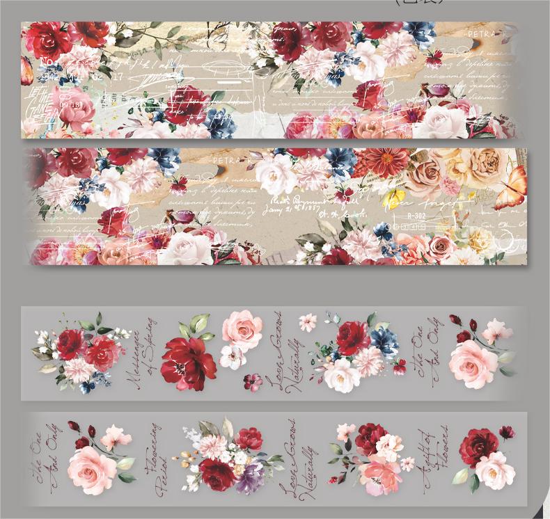 Color Flower Praise Series Pet Tape -TAHARA - Image 11