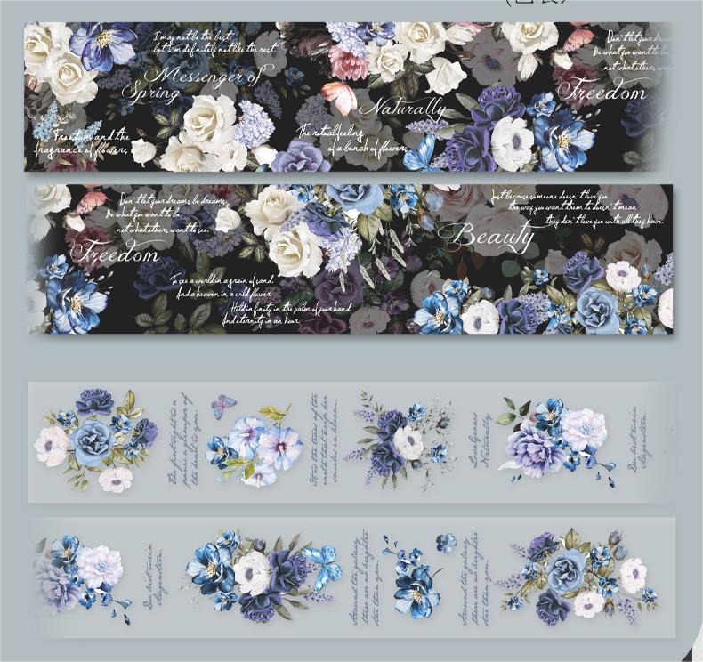 Color Flower Praise Series Pet Tape -TAHARA - Image 12