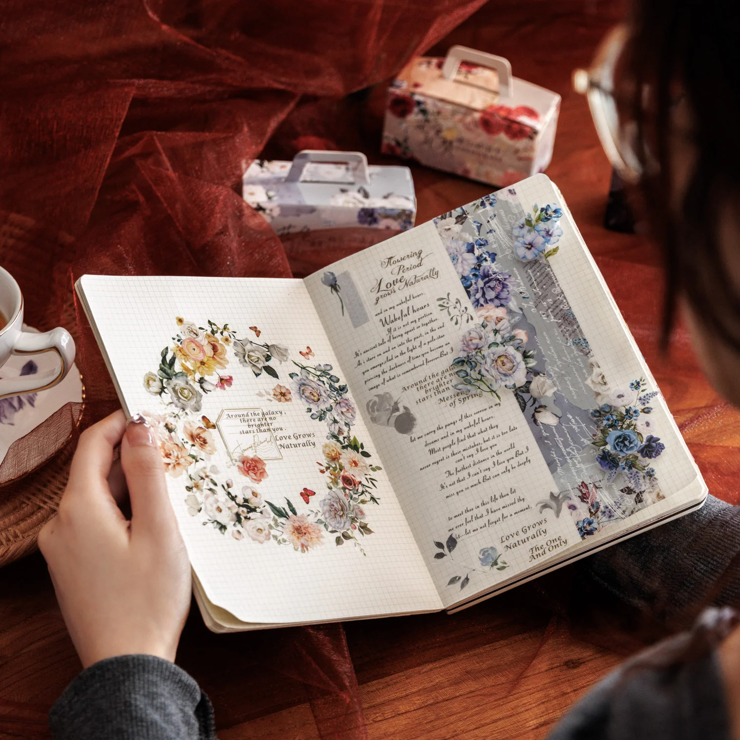 Color Flower Praise Series Pet Tape -TAHARA - Image 5