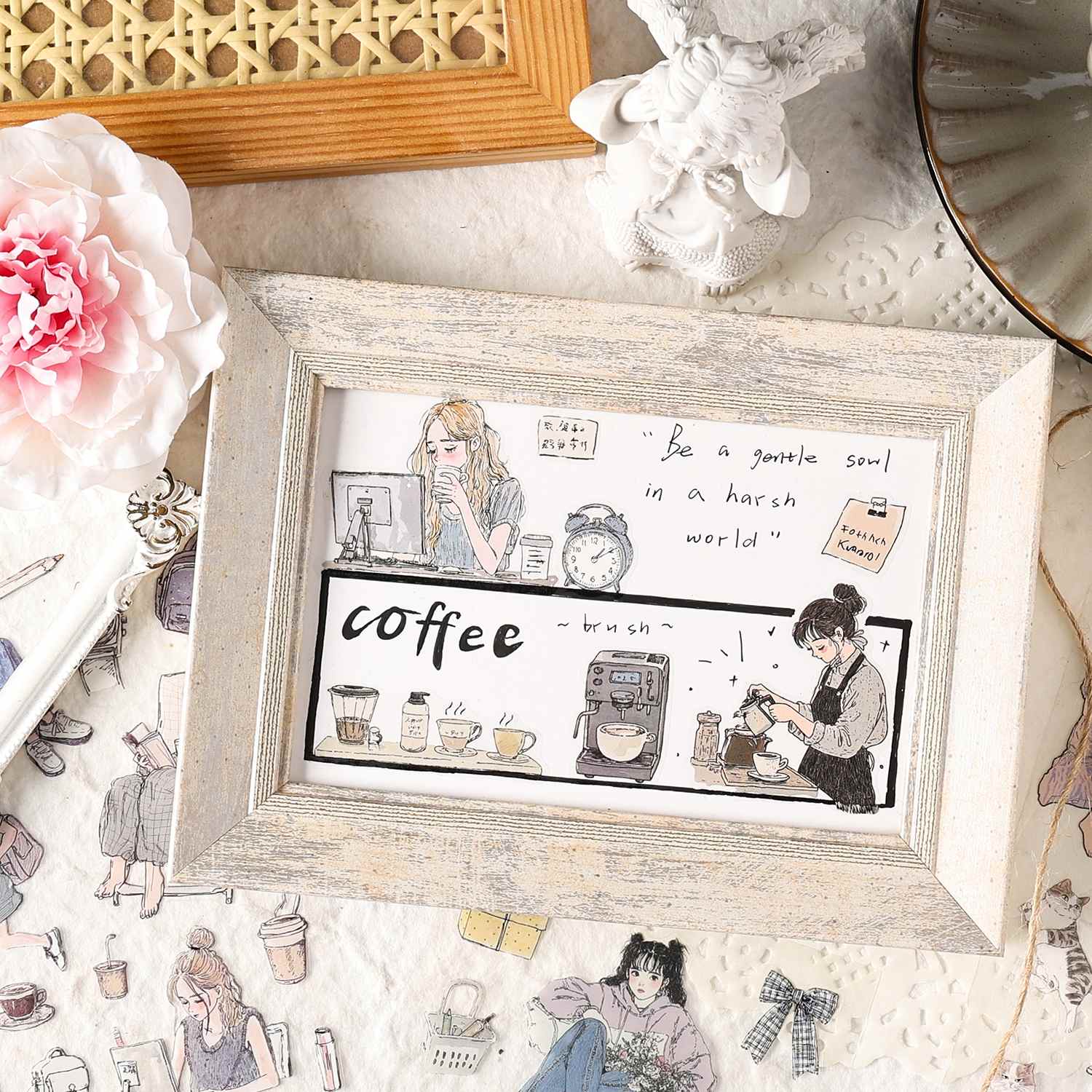 Chasing the Ordinary Series PET Sticker Book 20PCS - Image 34