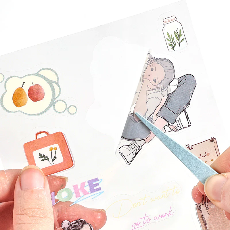 Chasing the Ordinary Series PET Sticker Book 20PCS - Image 21