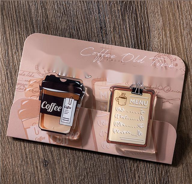 Creative Shaped Coffee Cup Acrylic Clip-TAHARA - Image 12