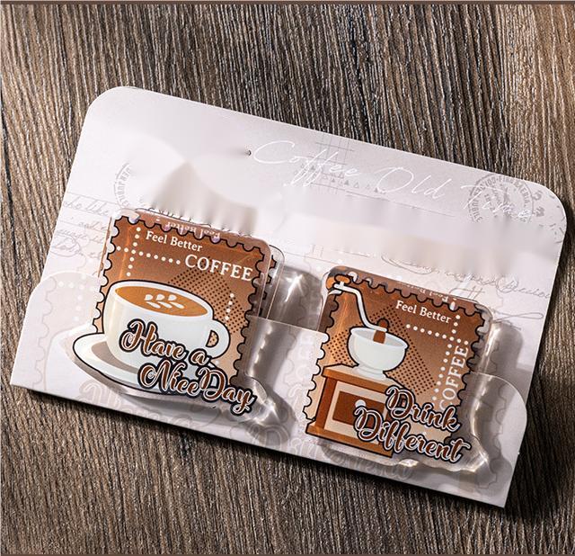Creative Shaped Coffee Cup Acrylic Clip-TAHARA - Image 13