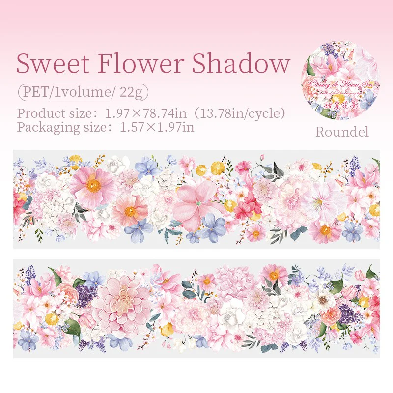 Crossing Flower Sea PET Tape - Image 11