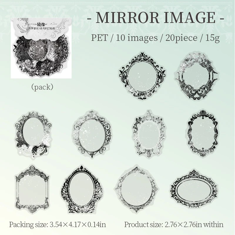 Dream Weave Lace Series PET Stickers - Image 8