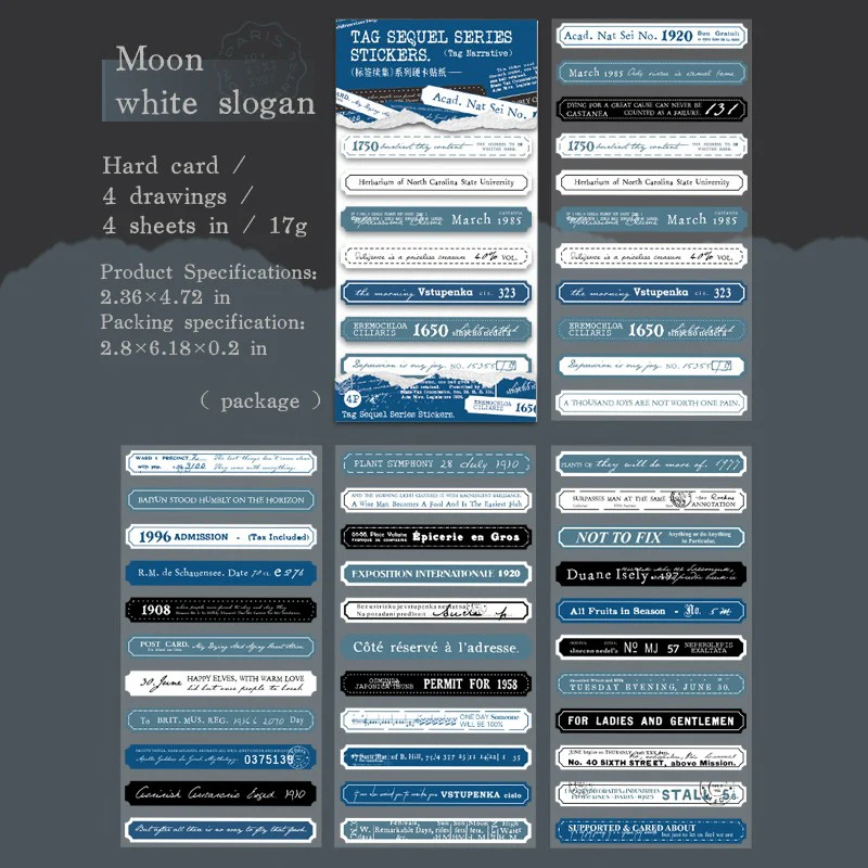 Label Sequel Series – Hard Card Stickers - Image 12