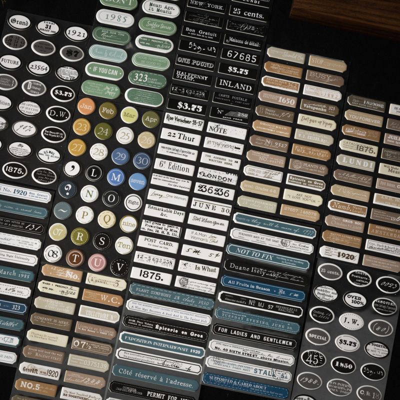 Label Sequel Series – Hard Card Stickers - Image 3