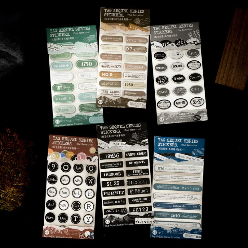 Label Sequel Series – Hard Card Stickers - Image 7