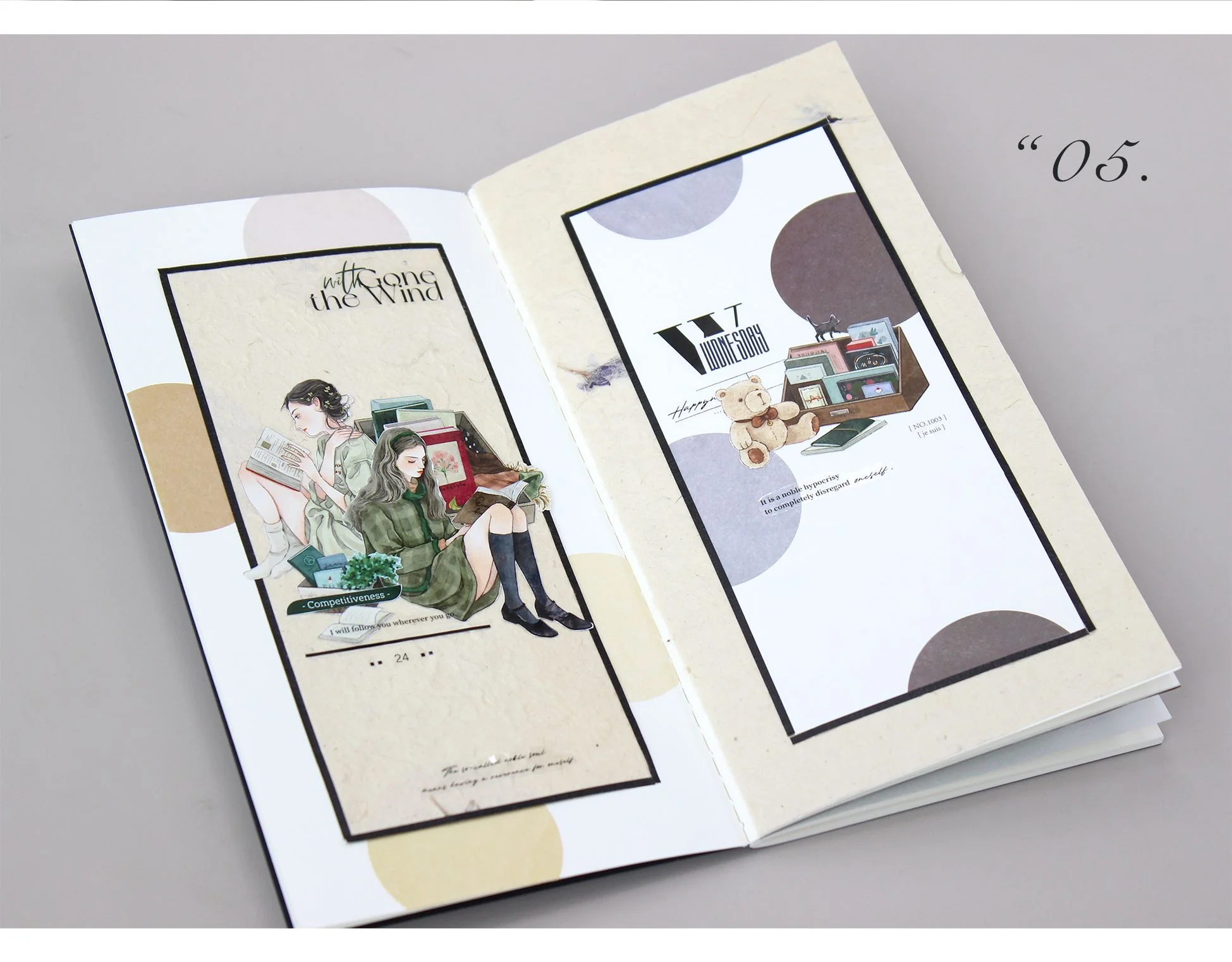 A Moment To Read PET Tape-TAHARA - Image 5