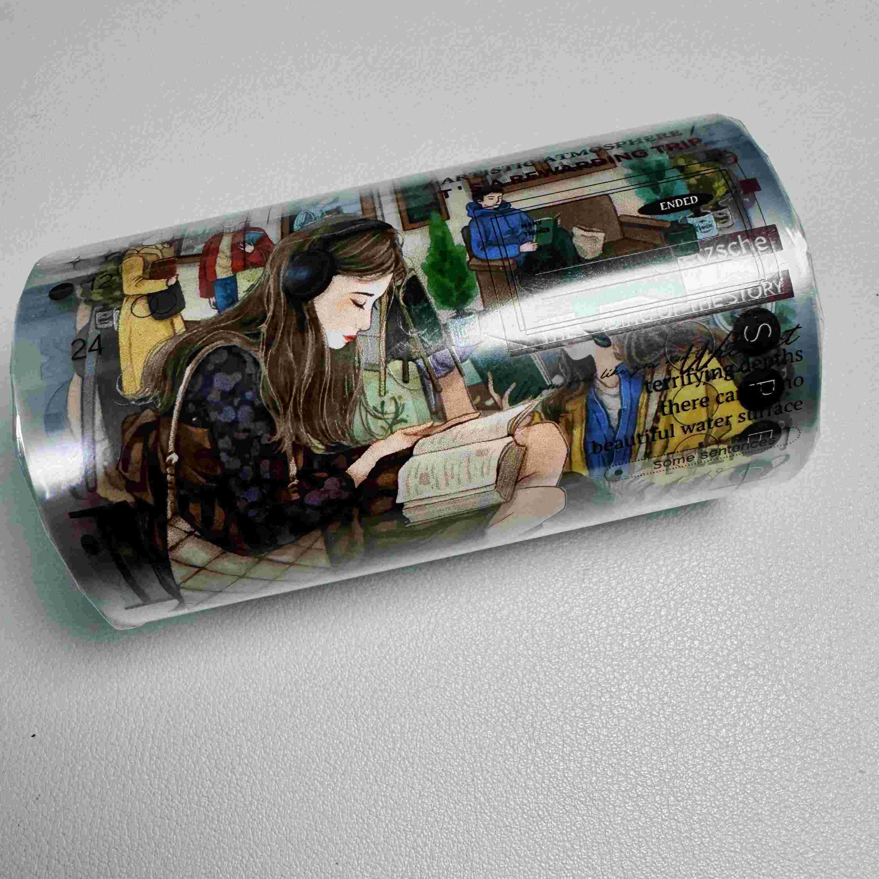 A Moment To Read PET Tape-TAHARA - Image 9