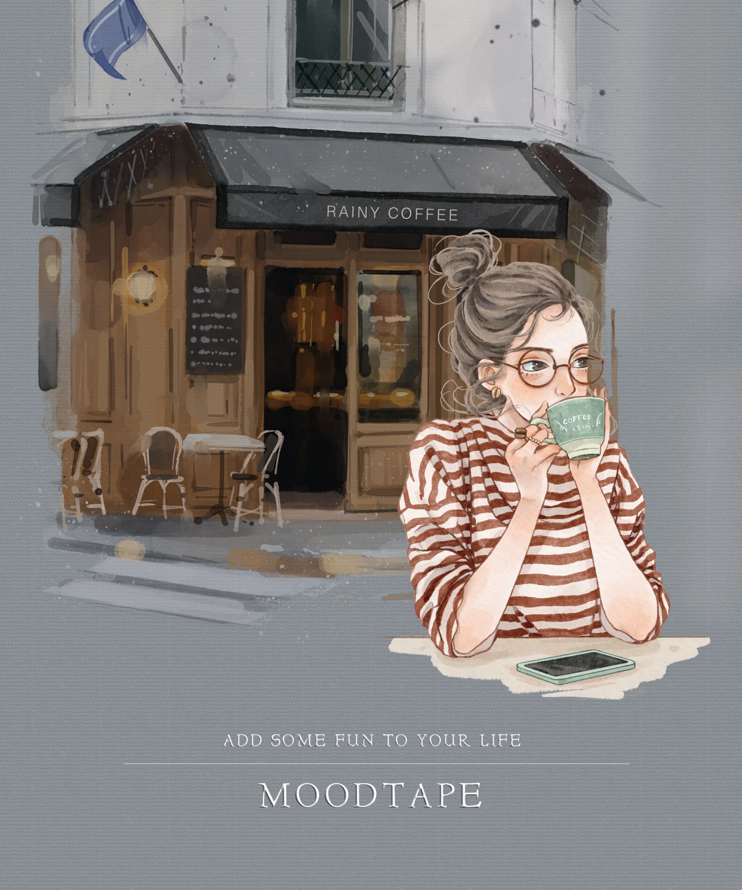 Coffee Moment Tape-TAHARA - Image 4