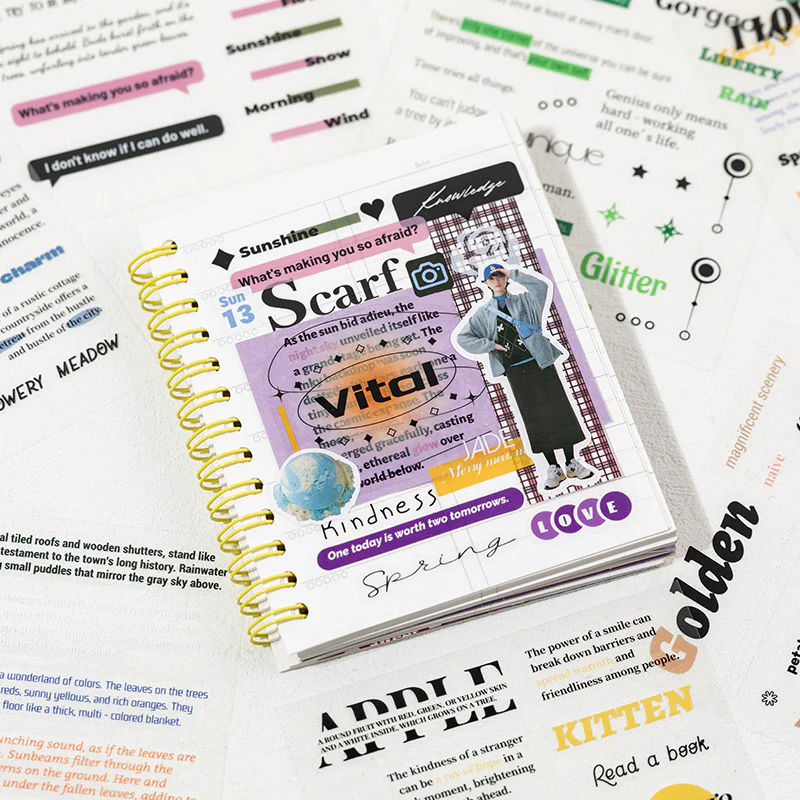 Starry Notes Series Sticker Book - Image 29