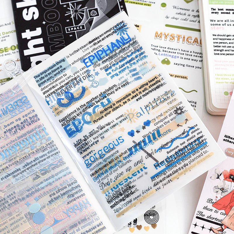 Starry Notes Series Sticker Book - Image 3