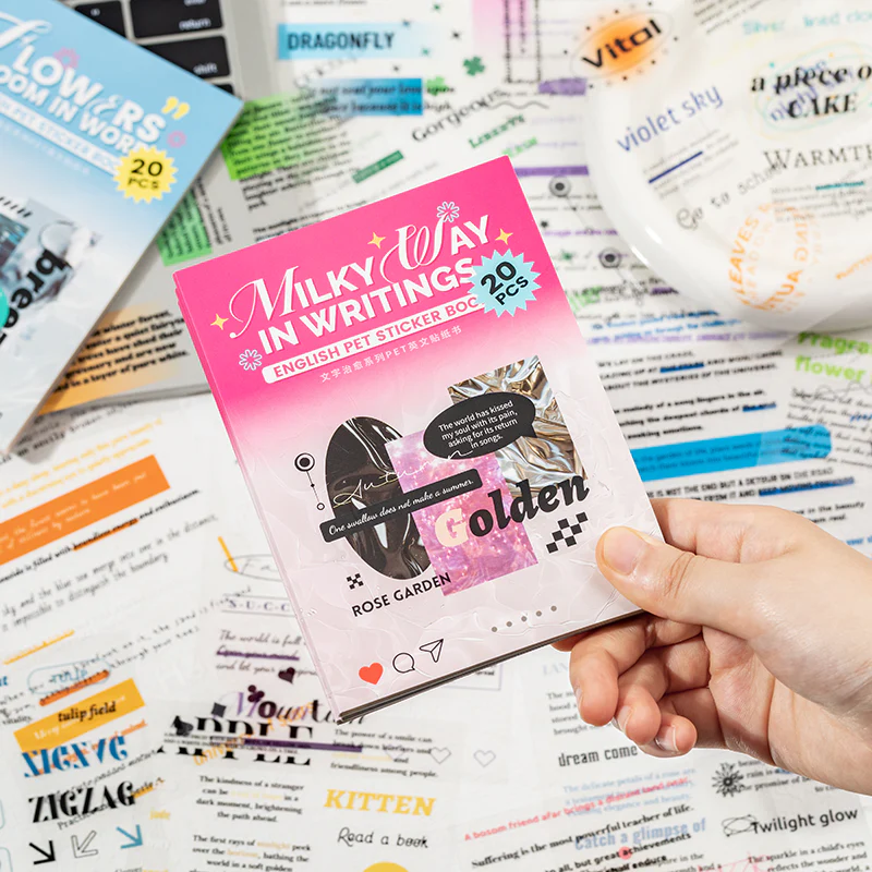 Starry Notes Series Sticker Book - Image 31