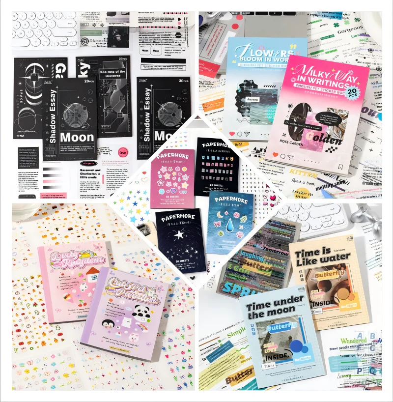 Starry Notes Series Sticker Book - Image 39