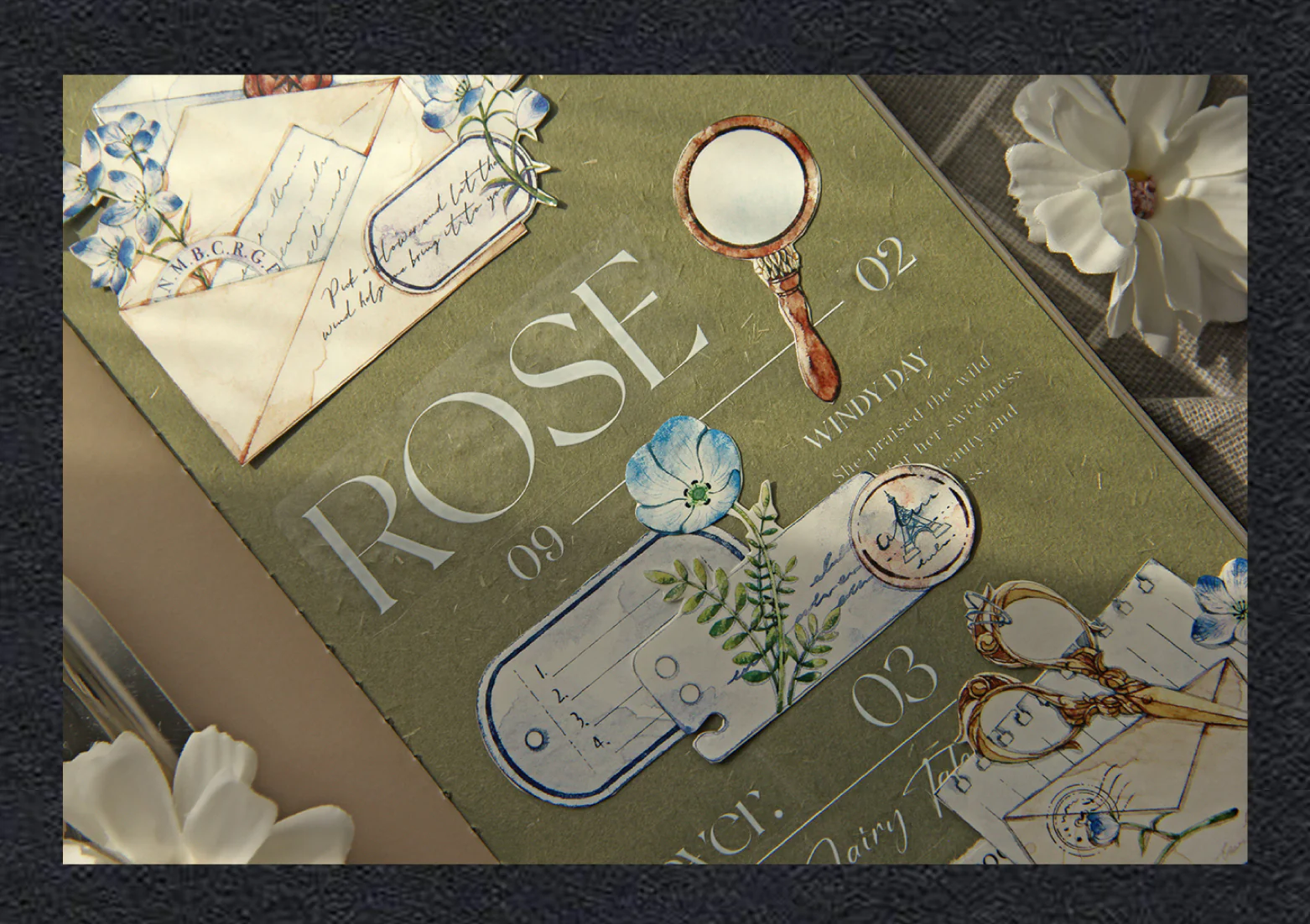 Black And White Thoughts(50mm*5M)-TAHARA - Image 5