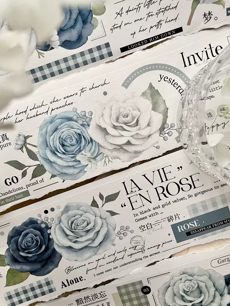 The Invitation To Flowers(60mm*5M)-TAHARA - Image 3