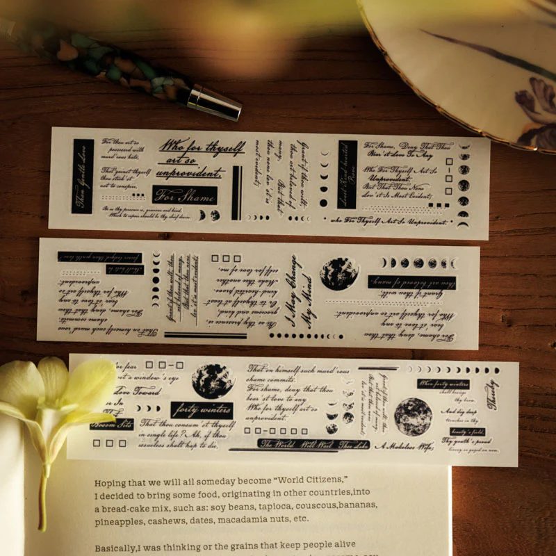 [Tomato Gam Girl] Sonnet Series Stickers-TAHARA - Image 5