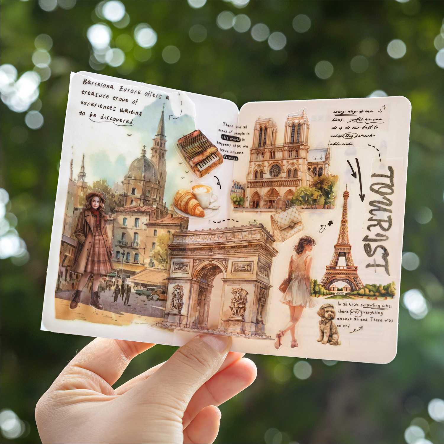 Travel Scenery Story PET Tape - Image 4
