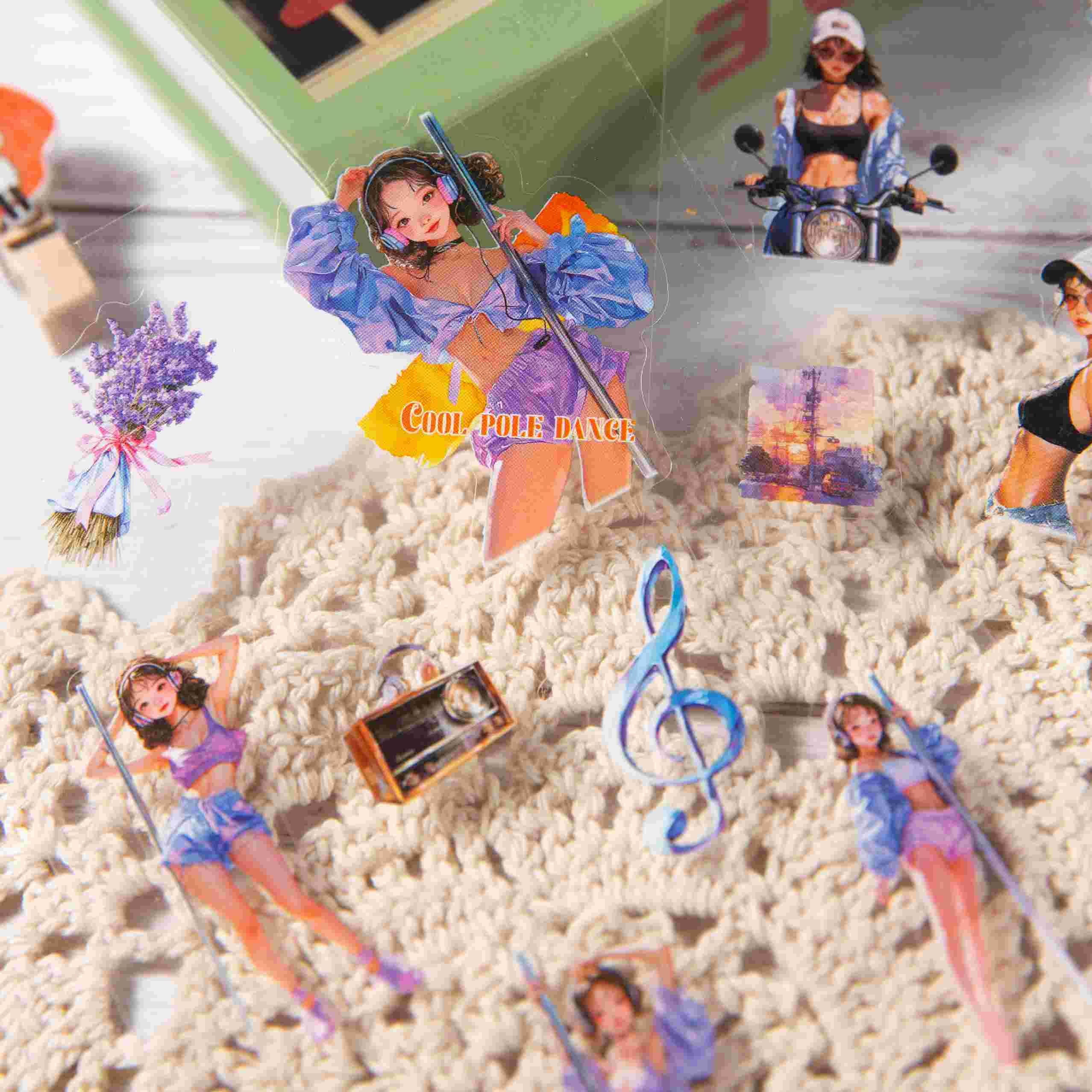 Urban Lifestyle Character Sticker Book – Active Everyday Men &amp; Women - Image 3