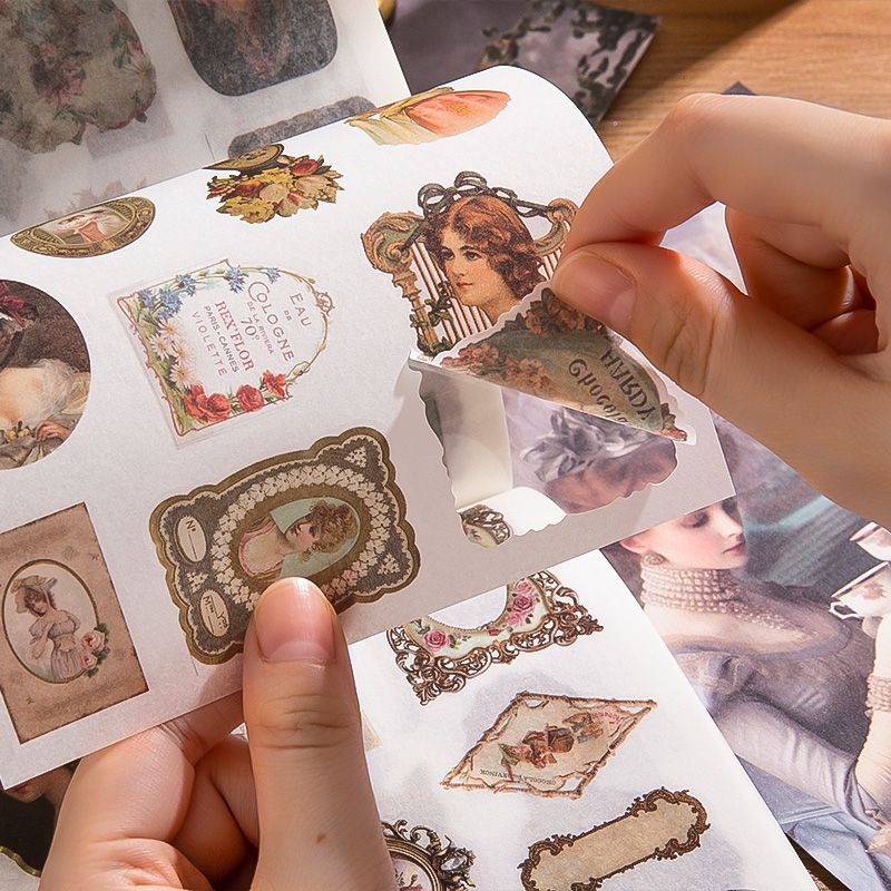 Victoria's Garden Sticker Book-TAHARA - Image 4