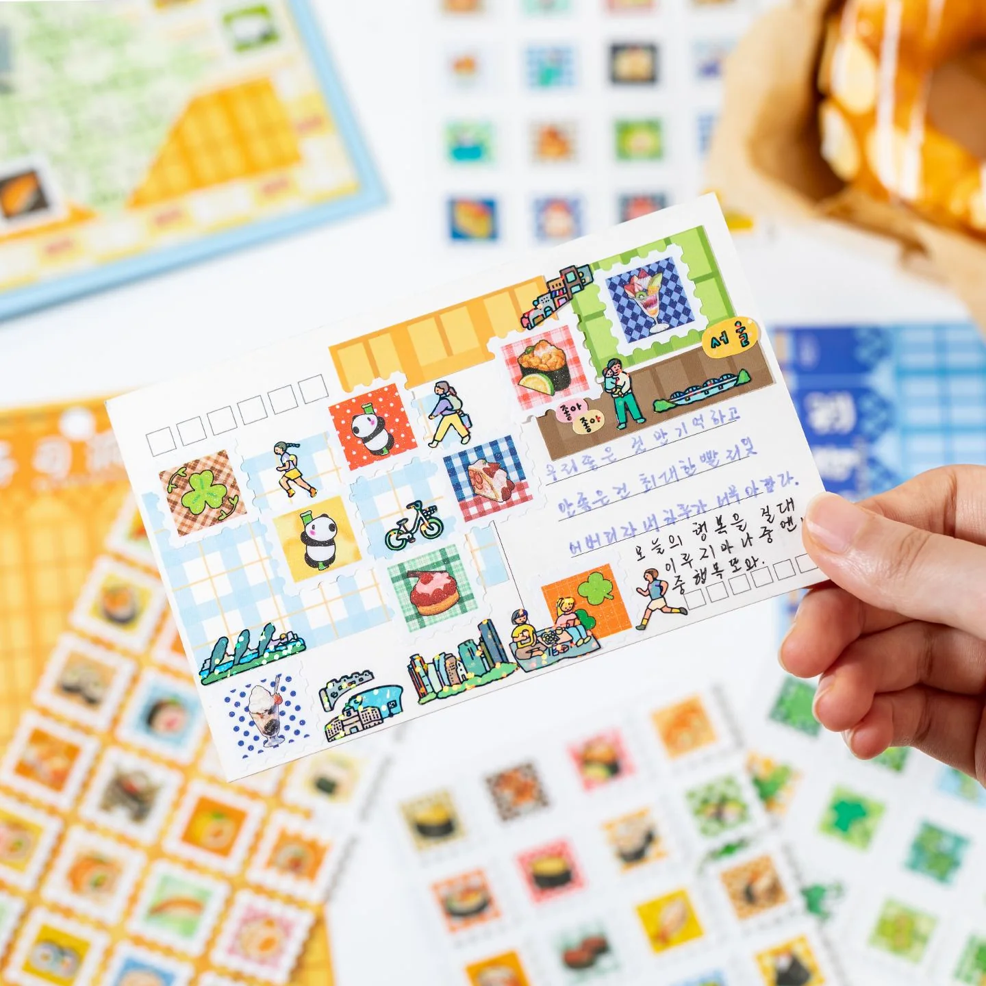 Vintage Stamp Material Tape-TAHARA - Image 17