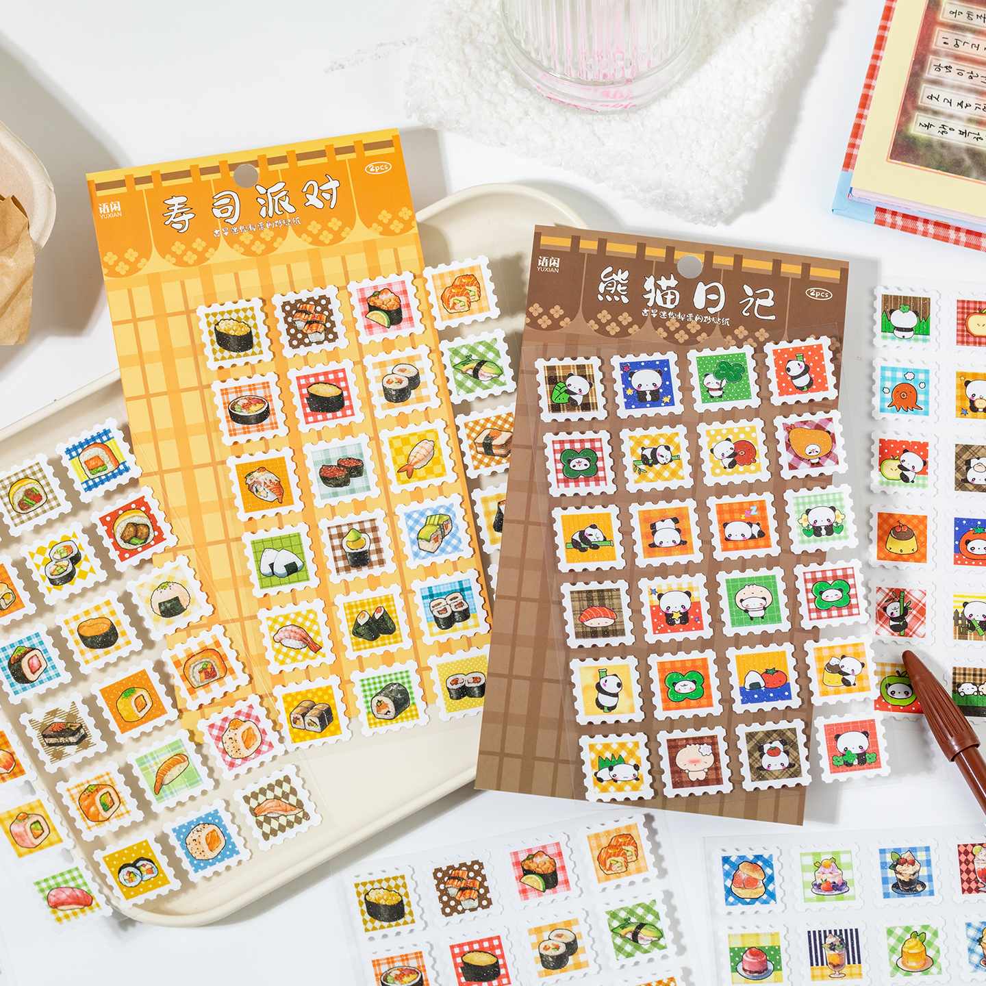 Vintage Stamp Material Tape-TAHARA - Image 23