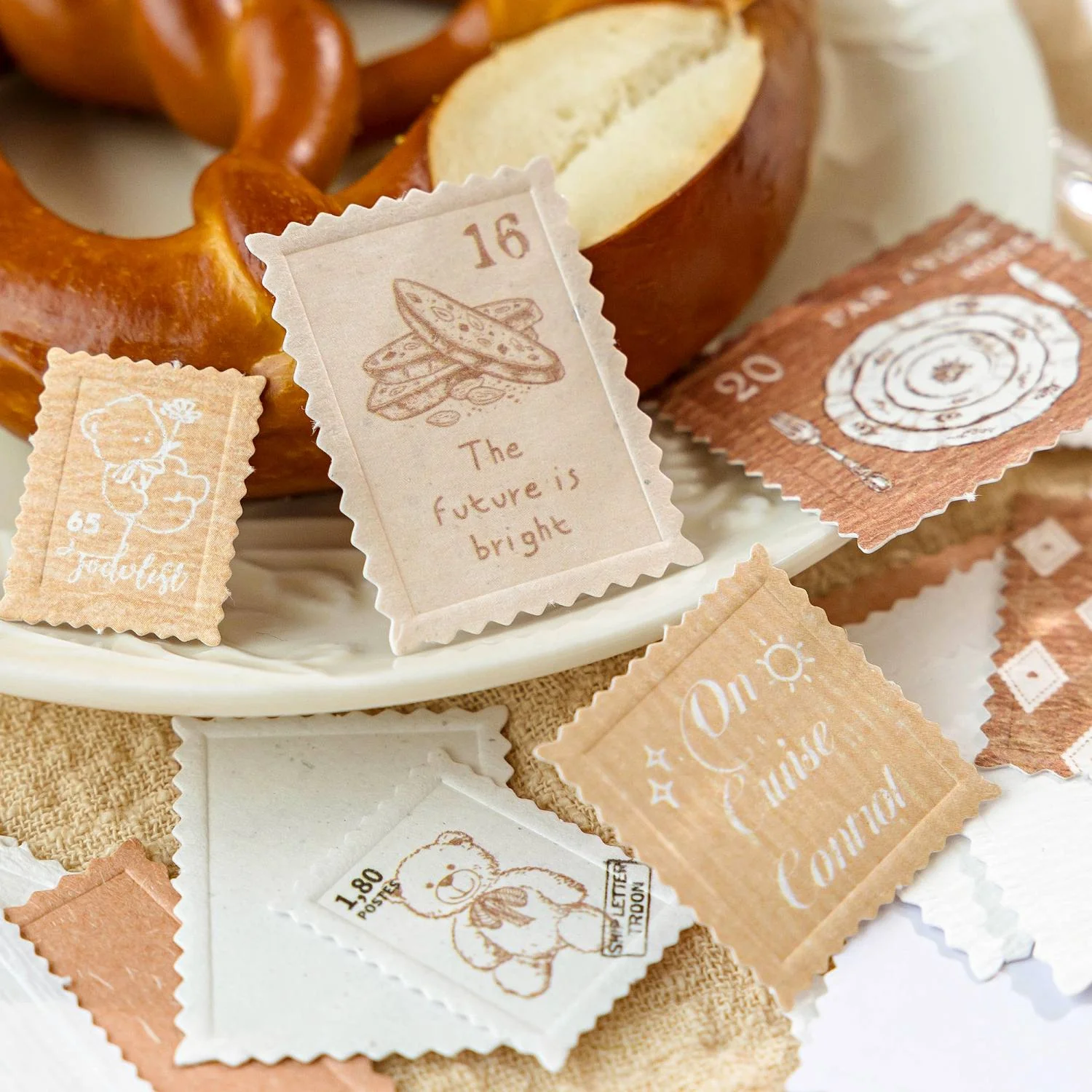 Vintage Stamp Material Tape-TAHARA - Image 34