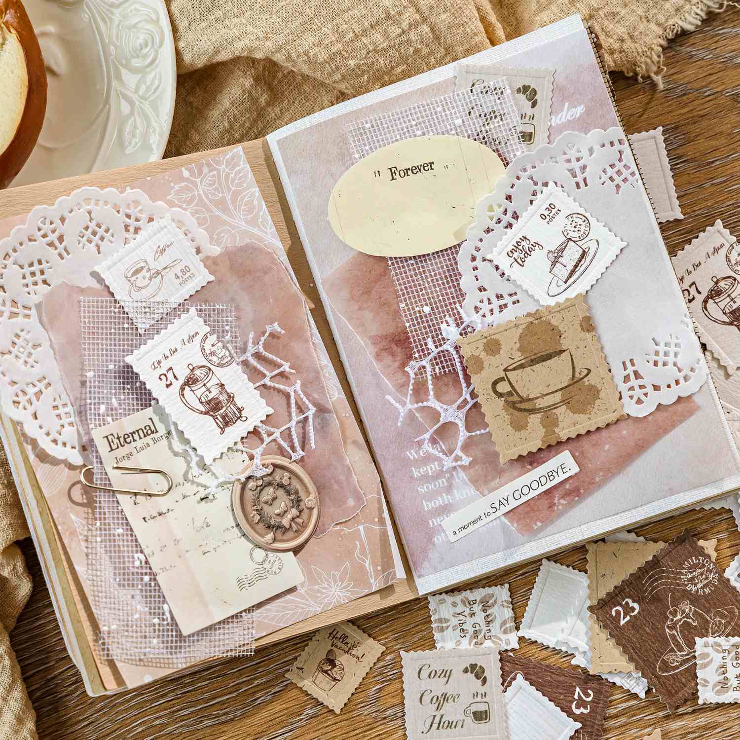 Vintage Stamp Material Tape-TAHARA - Image 35