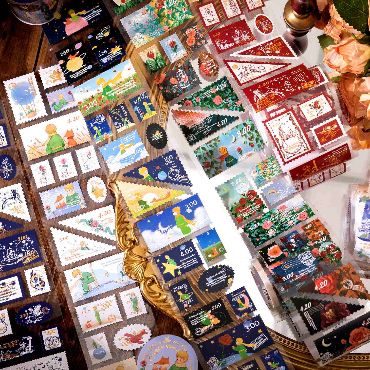 Vintage Stamp Material Tape-TAHARA - Image 42