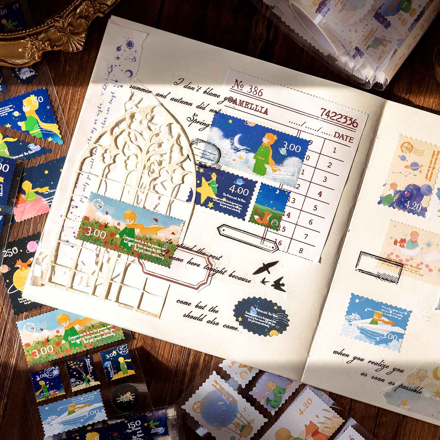 Vintage Stamp Material Tape-TAHARA - Image 47