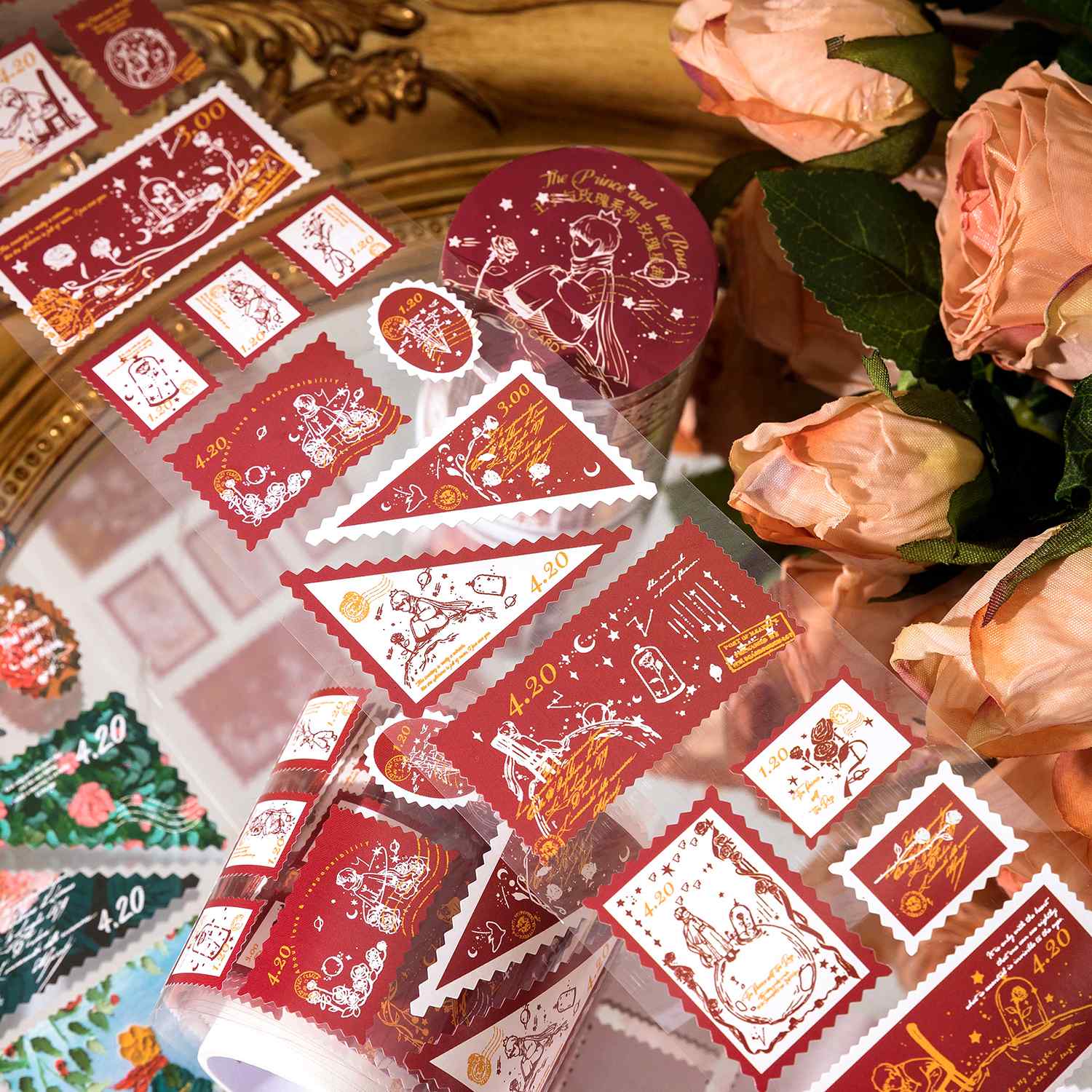 Vintage Stamp Material Tape-TAHARA - Image 49