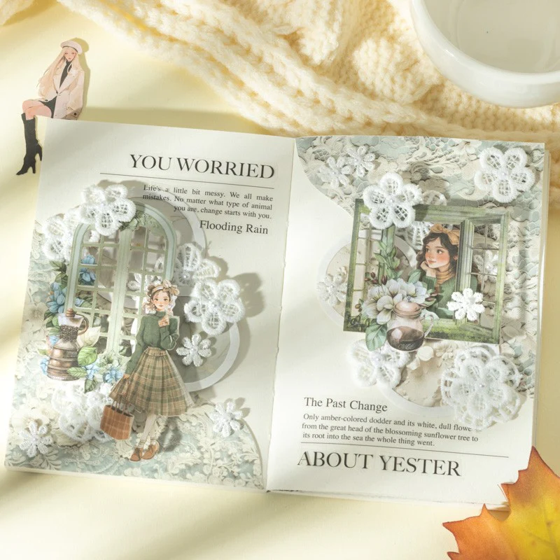 Windowside Girl - Hard Card Sticker Pack - Image 5